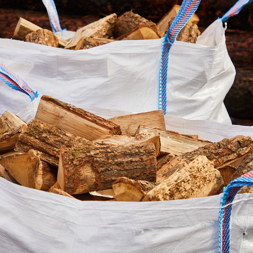 Full Cubic Metre of Premium Kiln Dried Logs – Oak Hardwood