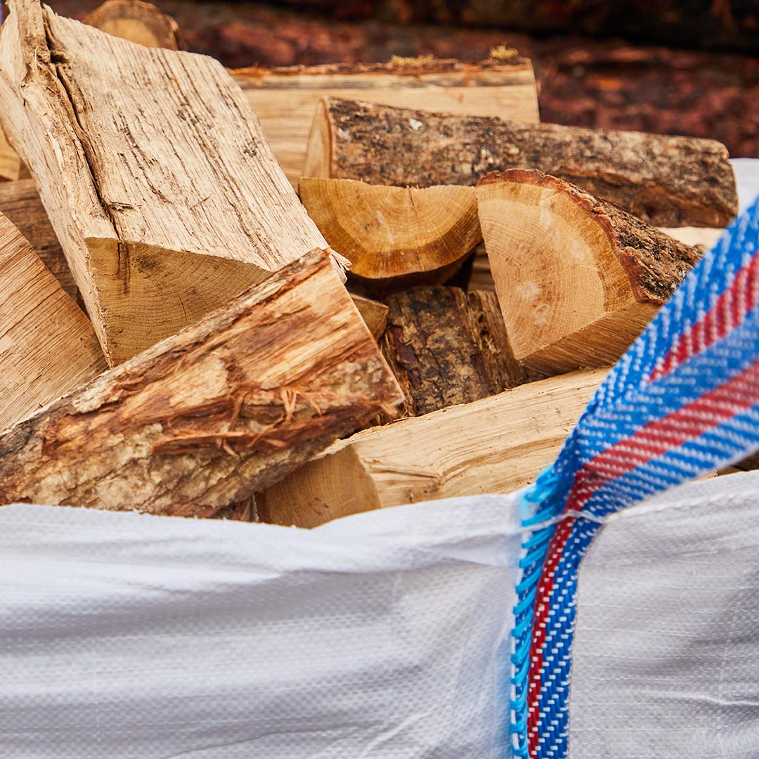 Half Cubic Metre of Premium Kiln Dried Logs – Oak Hardwood