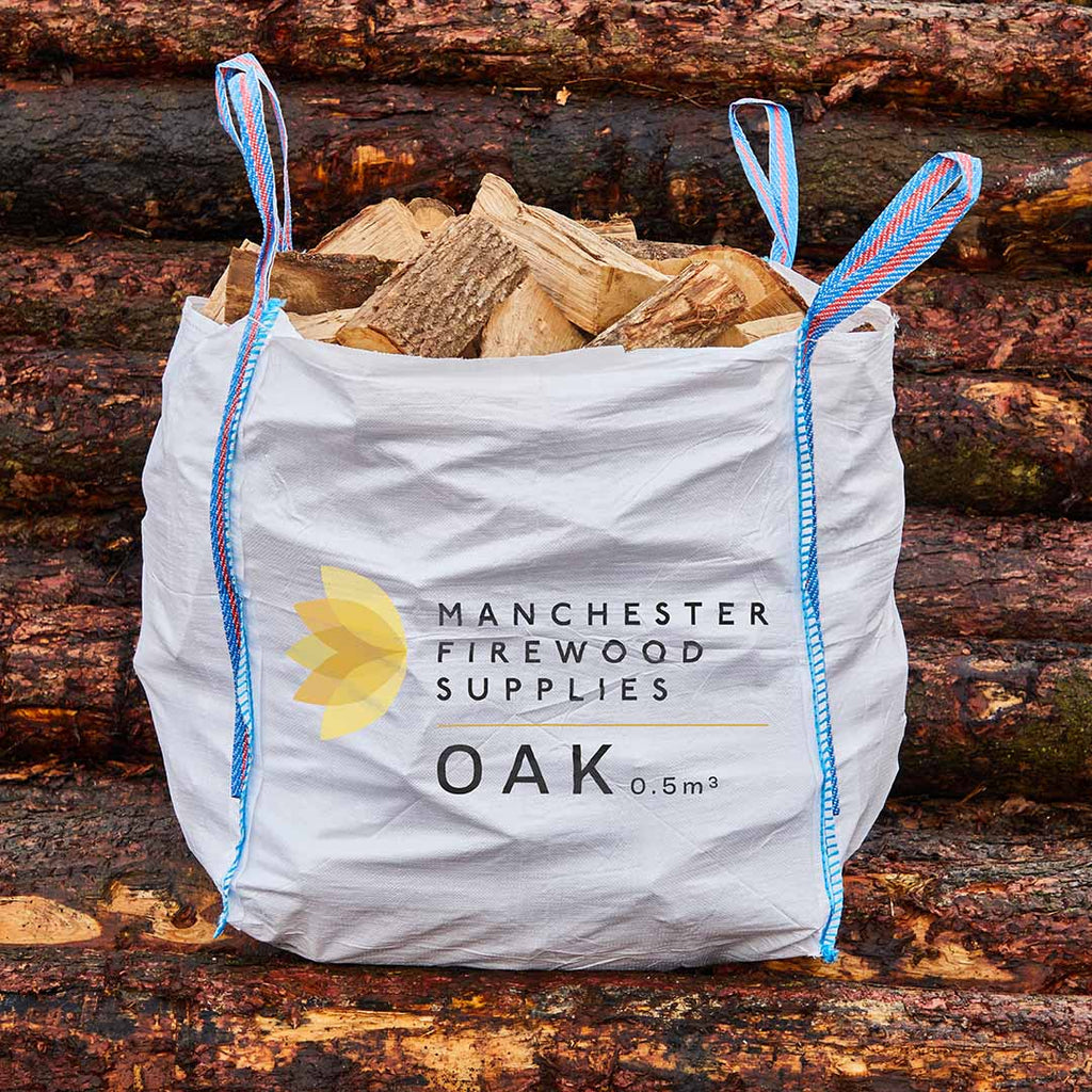 Half Cubic Metre of Premium Kiln Dried Logs – Oak Hardwood